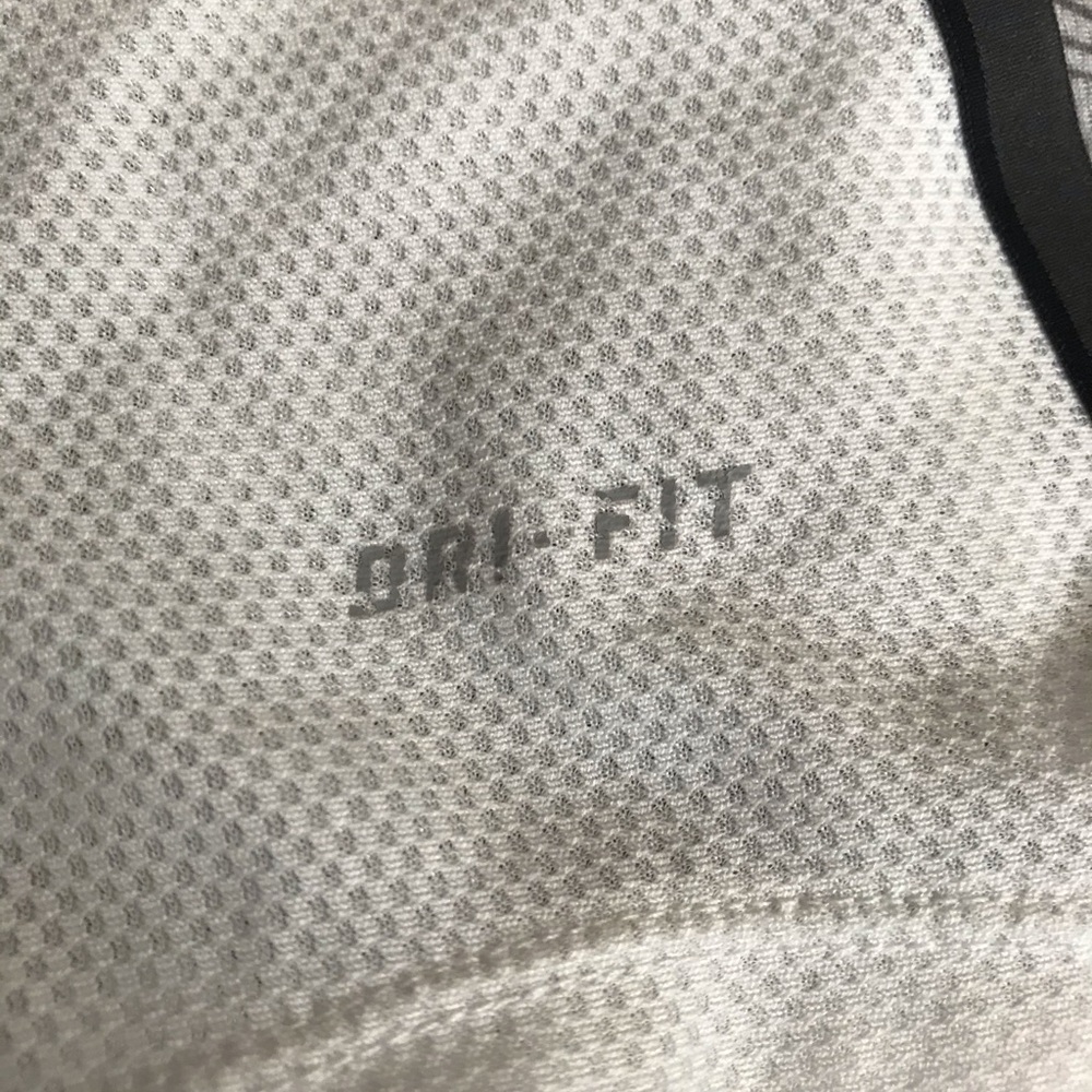 White Nike Athletic Tee (Men’s L) - Picture 3 of 6